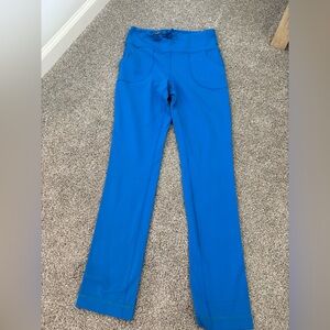 lululemon Poolside Blue Straight Leg Leggings 6